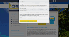 Desktop Screenshot of makesureinsurance.co.uk